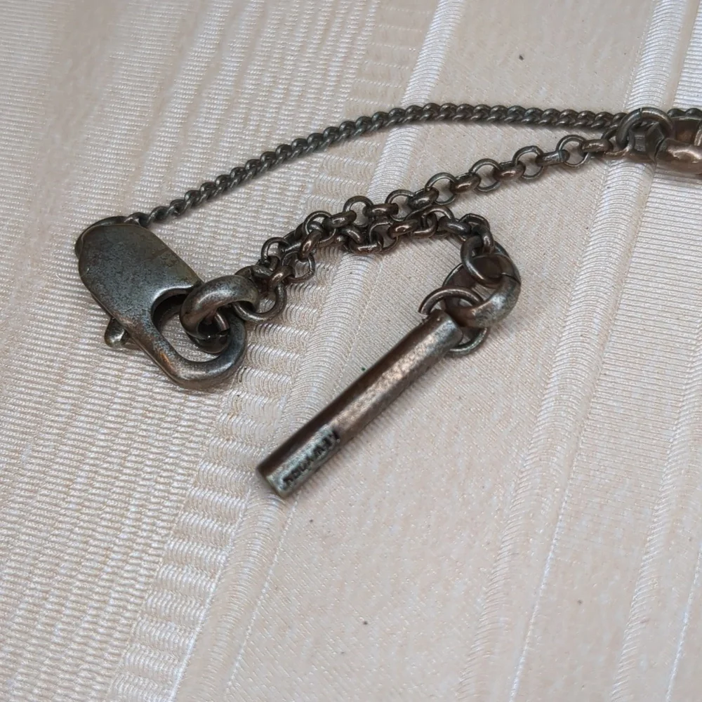 3/$15 Kenneth Cole Pink Faceted Stone Pendant Necklace Brass Tone Metal 19